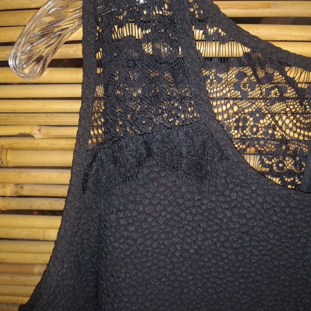 Kensie XL Whimseygoth Fit & Flair Lace Dress Plus - Picture 5 of 10